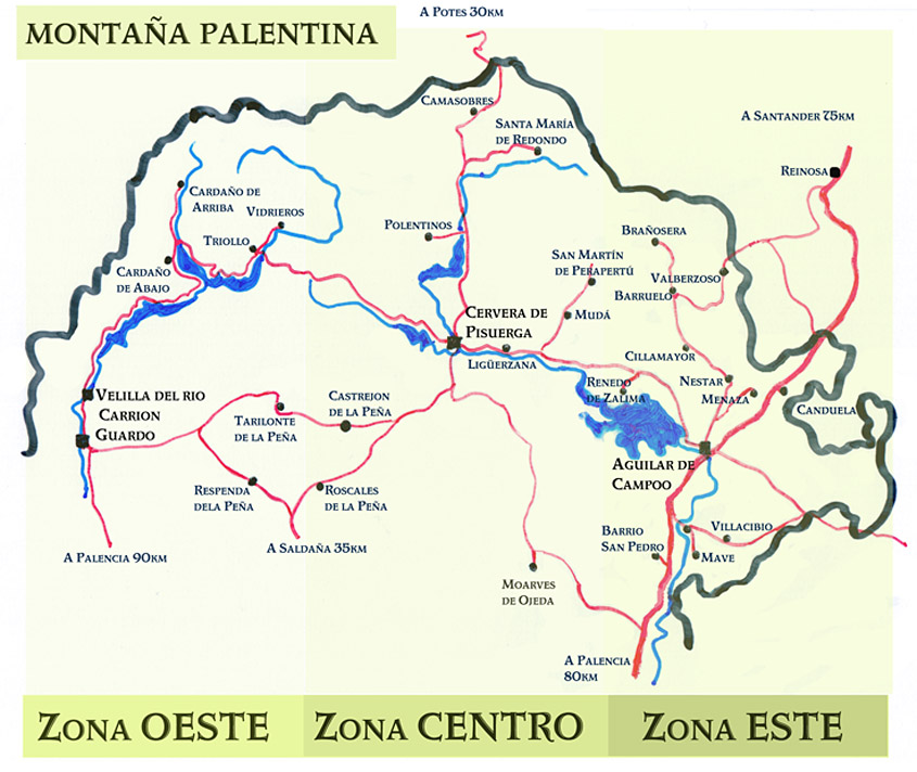 Qué ver y hacer, alojarse, comer Montaña palentina -Palencia - Foro Castilla y León
